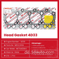 Zylinderkopfdichtung Kit für Mitsubishi 4D33 OEM: ME013334